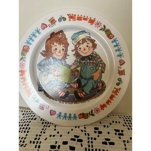 1969 Raggedy Ann & Andy Child’s Plate